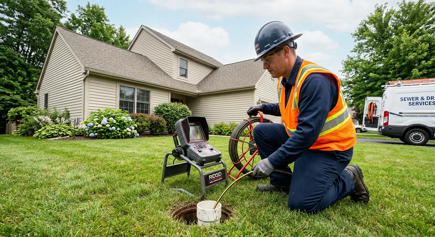 Sewer Line Repair in Mead, WA